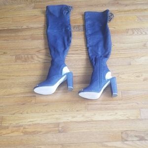 My Delicious Shoes Denim booties